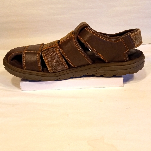 Skechers USA Olvero Fisherman Sandals 64489 Memory Foam Mens size 9 - Picture 6 of 10